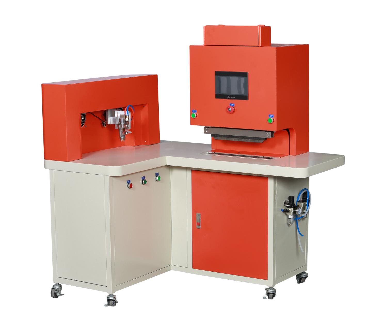 JL-PZ003自动喷胶折链窗机